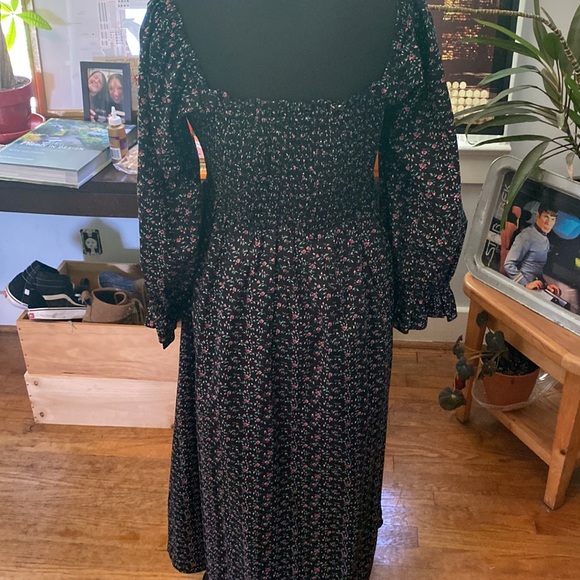 Christy Dawn inspired Floral Black Maxi Dress - Picture 3 of 6